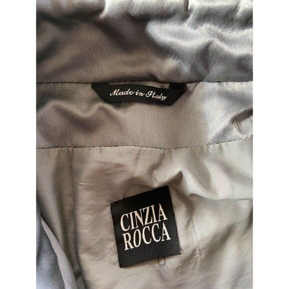 Cinza Roca Made in Italy Grey Jacket (Size 6) - Picture 4 of 10